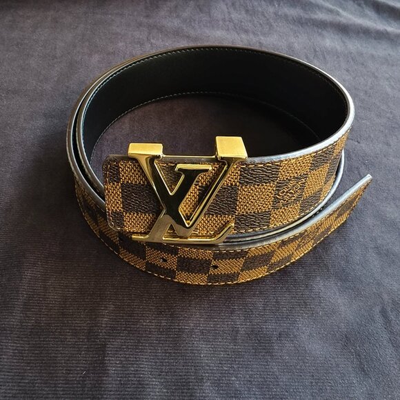Louis Vuitton Checkered Belt